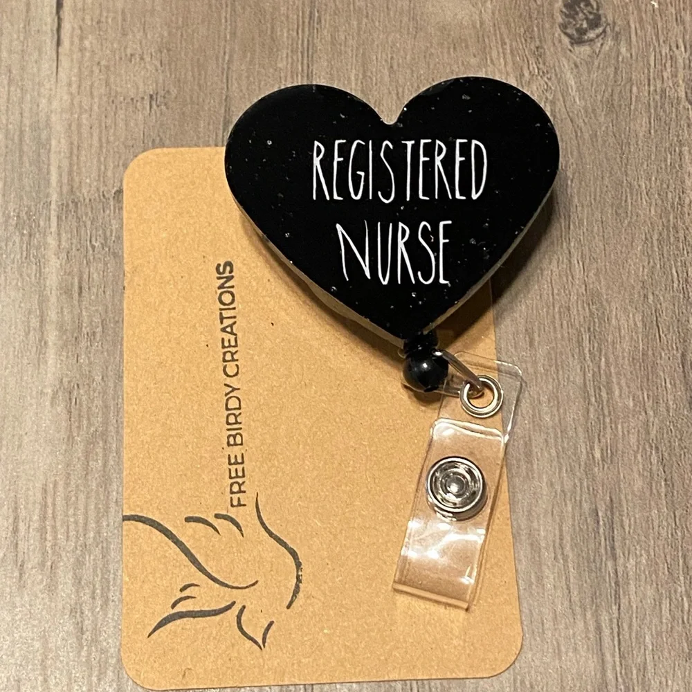 🖤✨Nurse Badge Reel